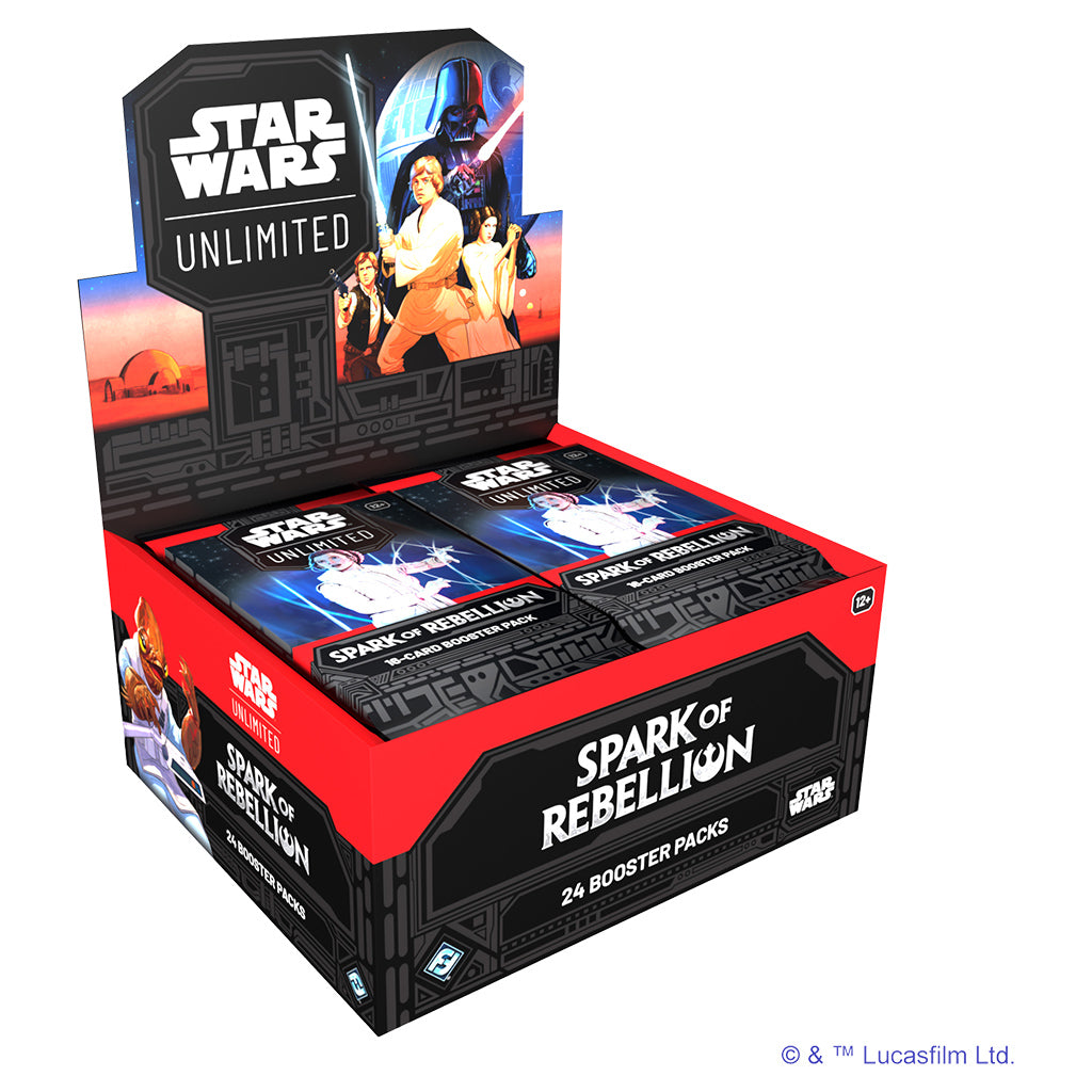 Star Wars: Unlimited - Spark of Rebellion Booster Display Box