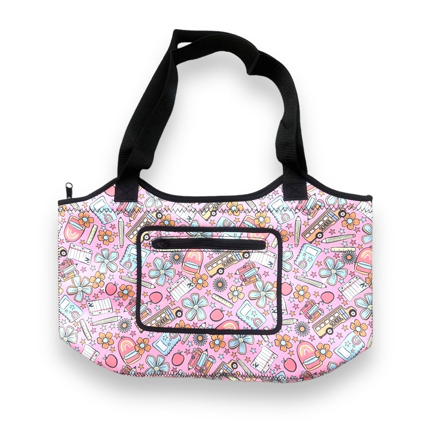 Teacher Back To School Neoprene Tote