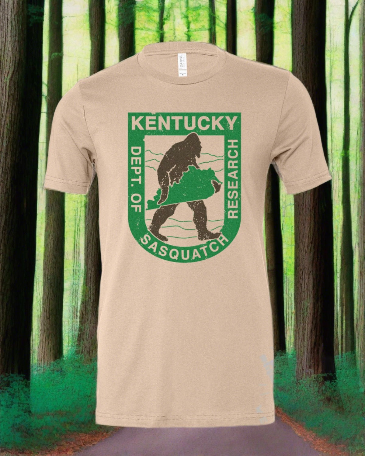 Kentucky Department of Sasquatch Research™ Unisex T-shirt | Tee See Tee Exclusive