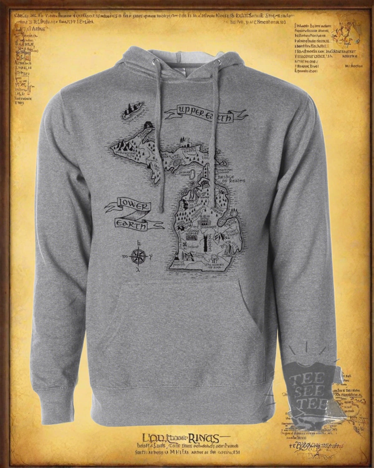 The Original Lord Of Michigan™ Unisex Pullover Hoodie | Tee See Tee Exclusive