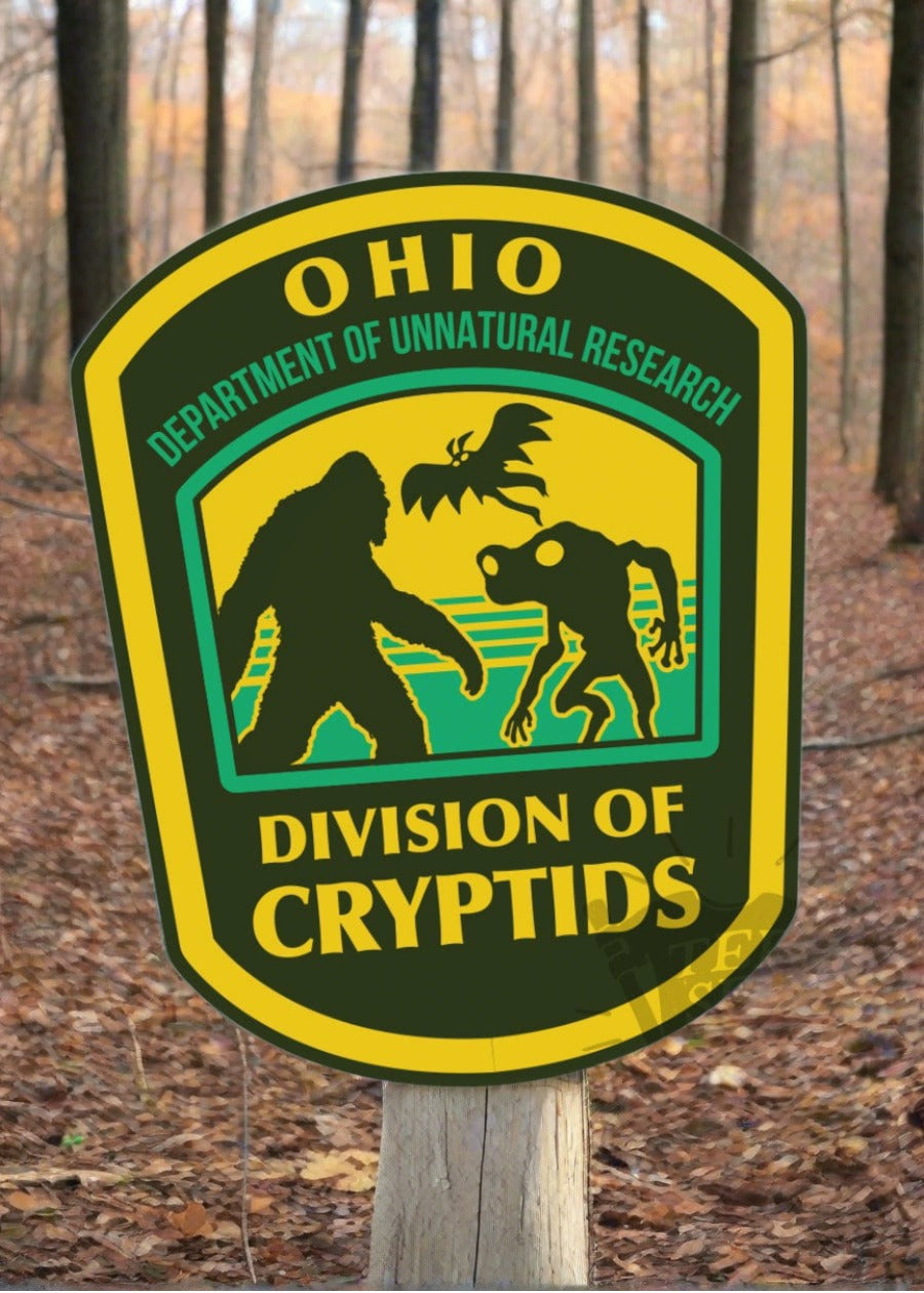 Ohio Department of Unnatural Research™ UV Coated Sticker | Tee See Tee Exclusive