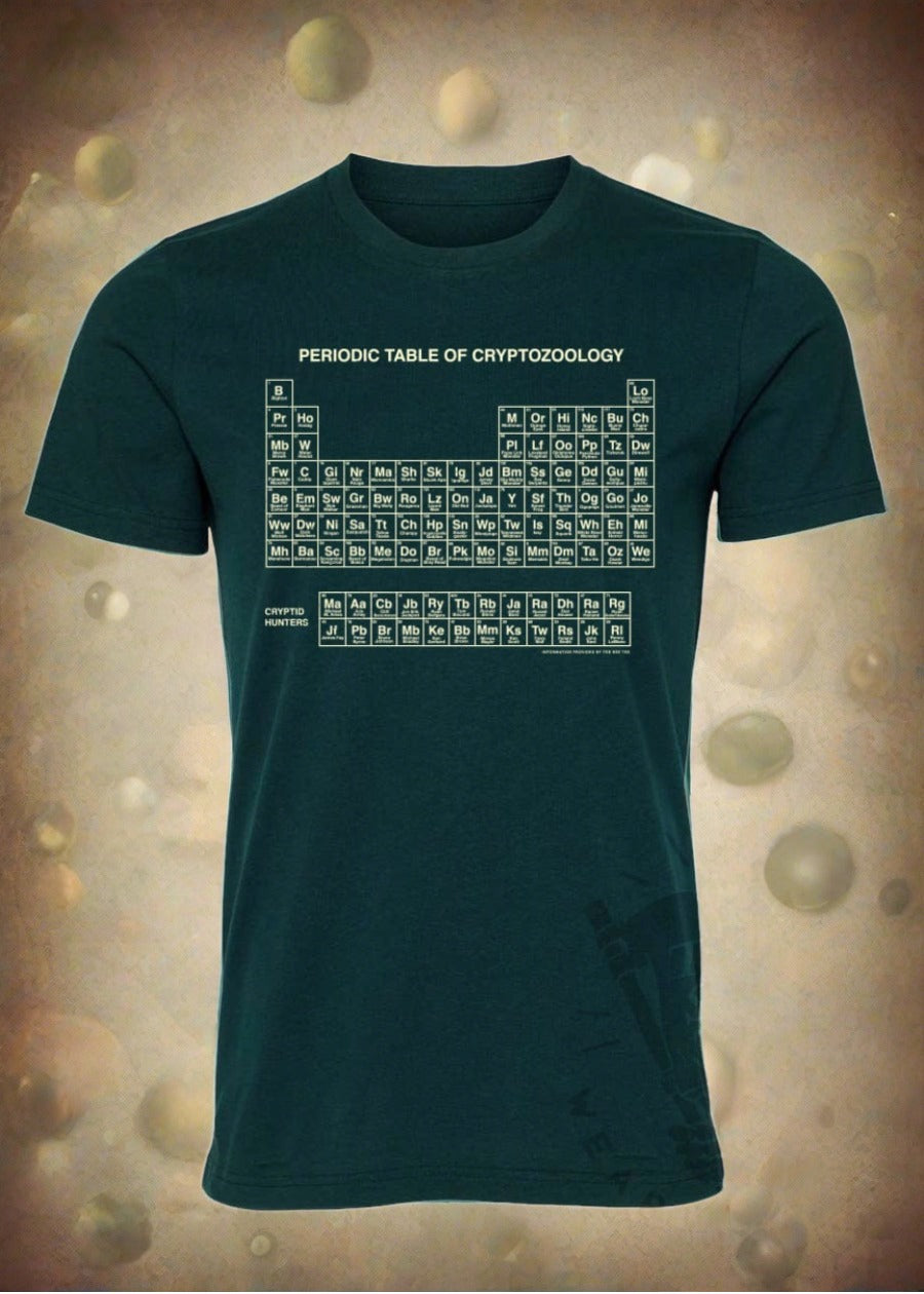 The Periodic Table of Cryptozoology™ Unisex T-Shirt | Tee See Tee Exclusive