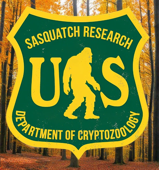 US Department of Cryptozoology Sticker