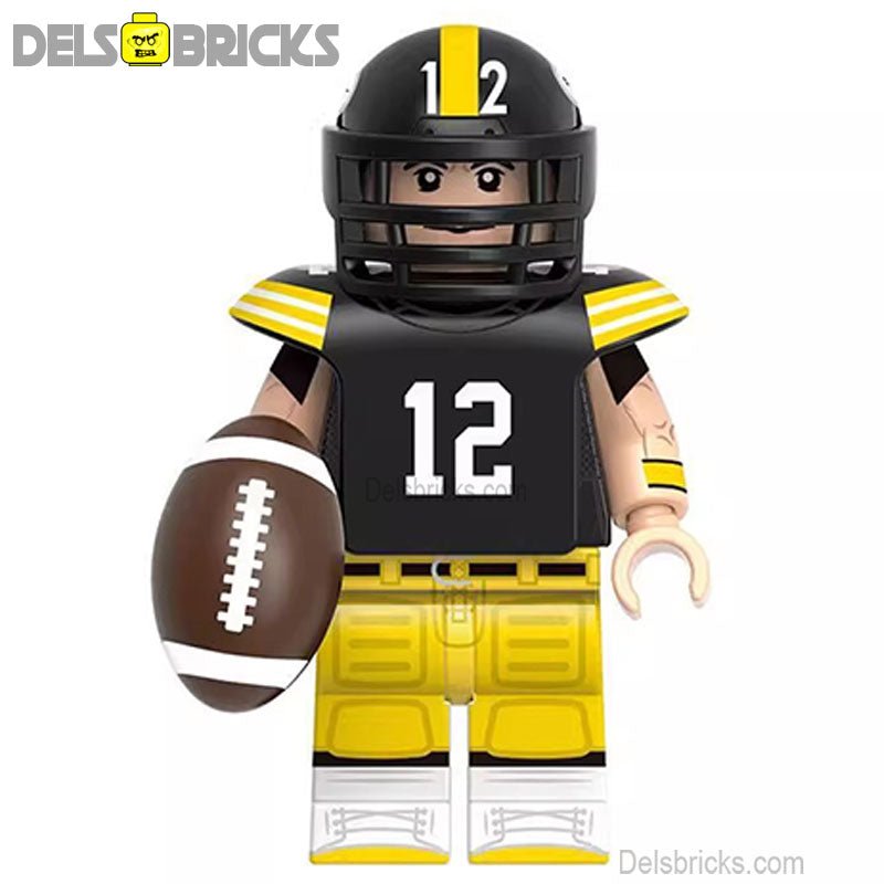 Terry Bradshaw NFL Football Legends Lego Minifigures Custom sports Toys