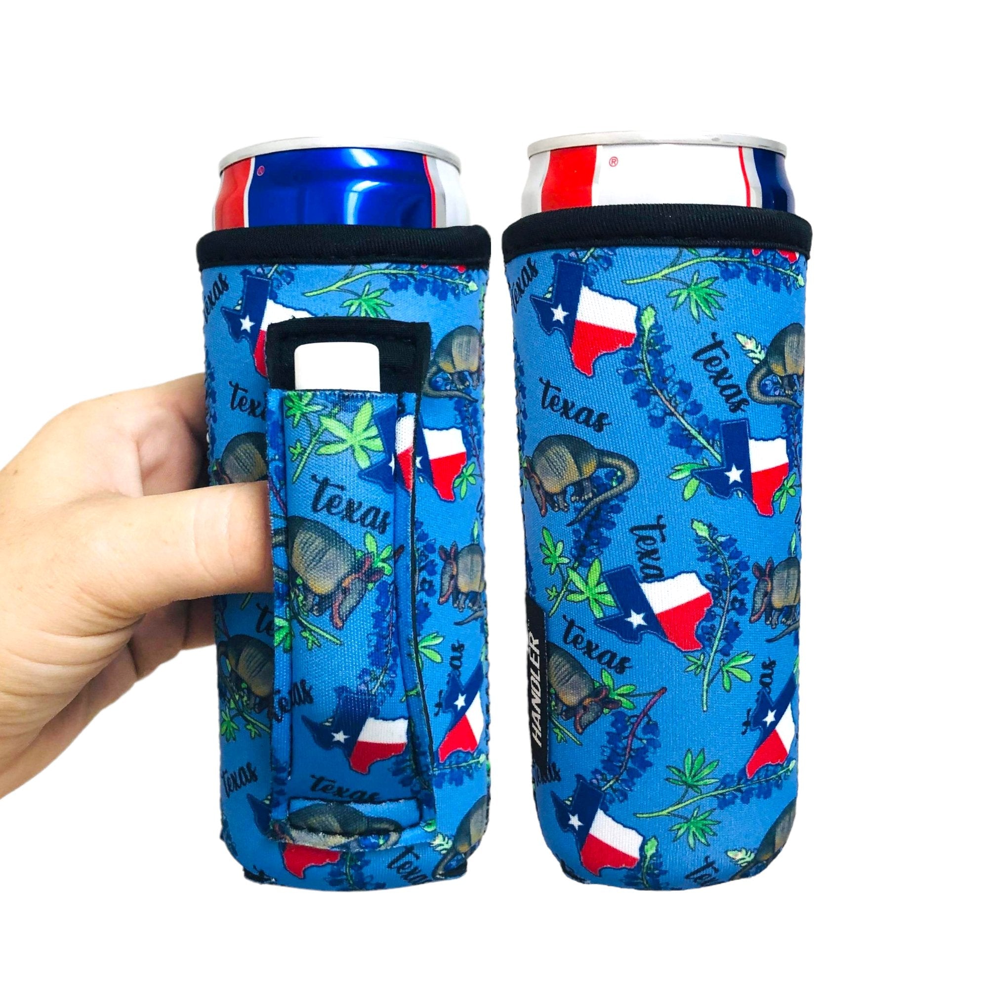 Texas Blue Bonnets 12oz Slim Can Handler™