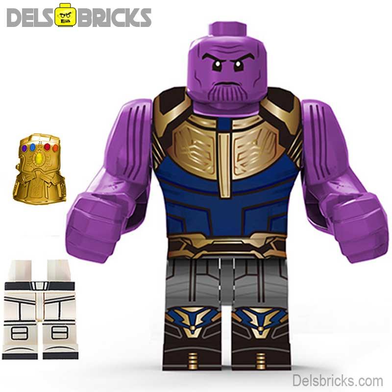 Thanos from Avengers Lego Minifigures Custom Toys 2