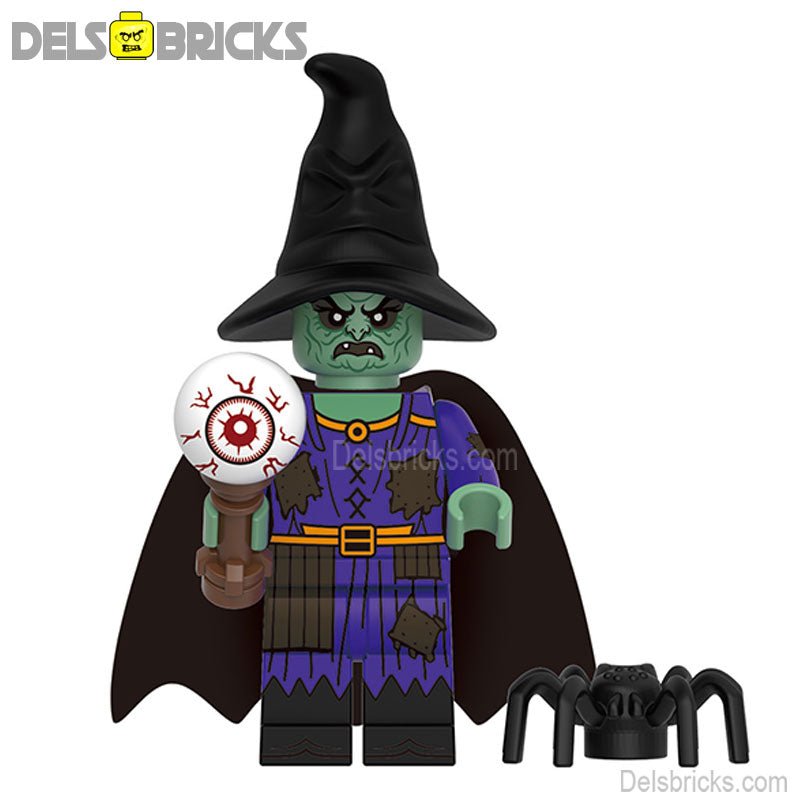 The Old Witch Horror Monsters & ghouls Lego Minifigures custom toys