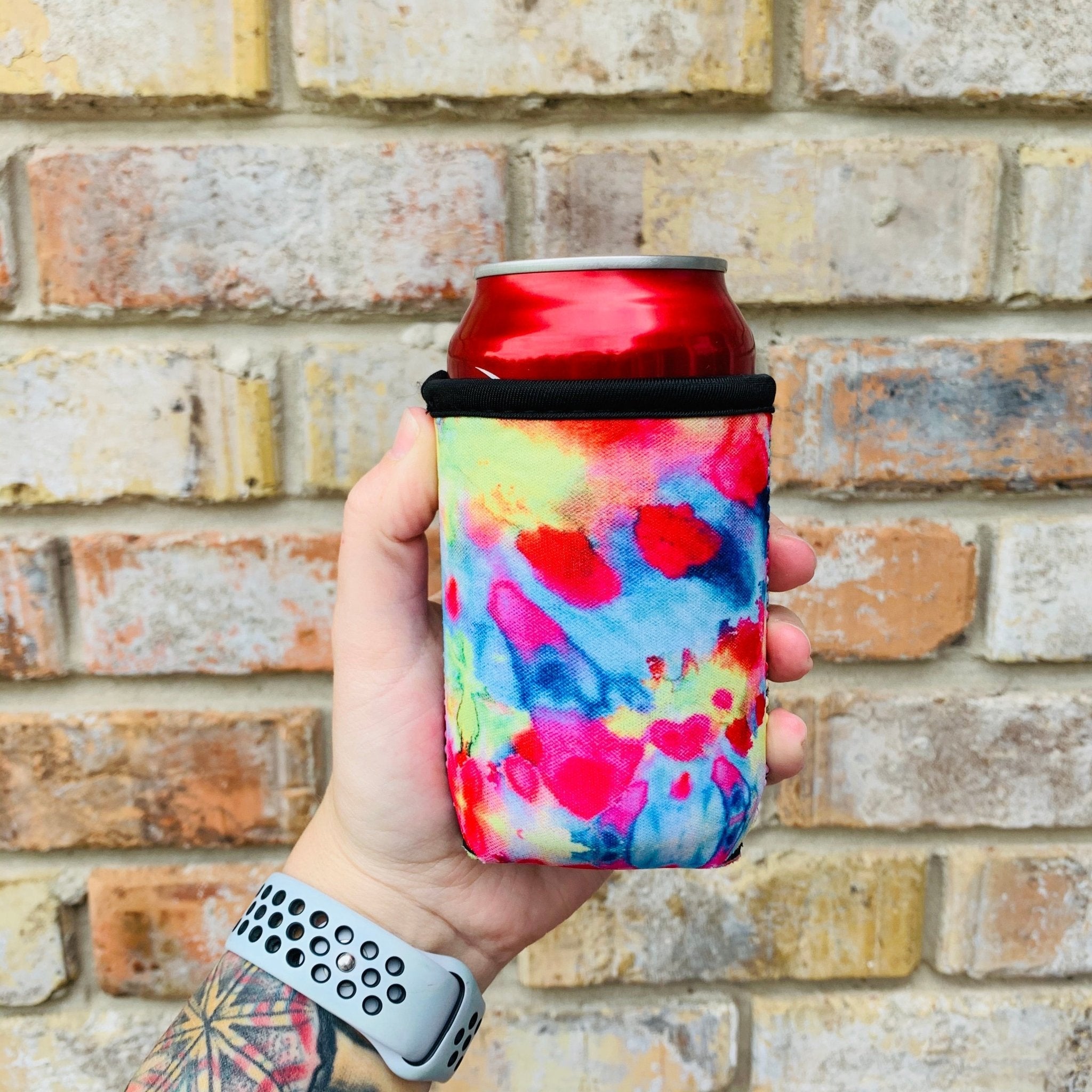 Tie Dye 12oz Regular Can Sleeve