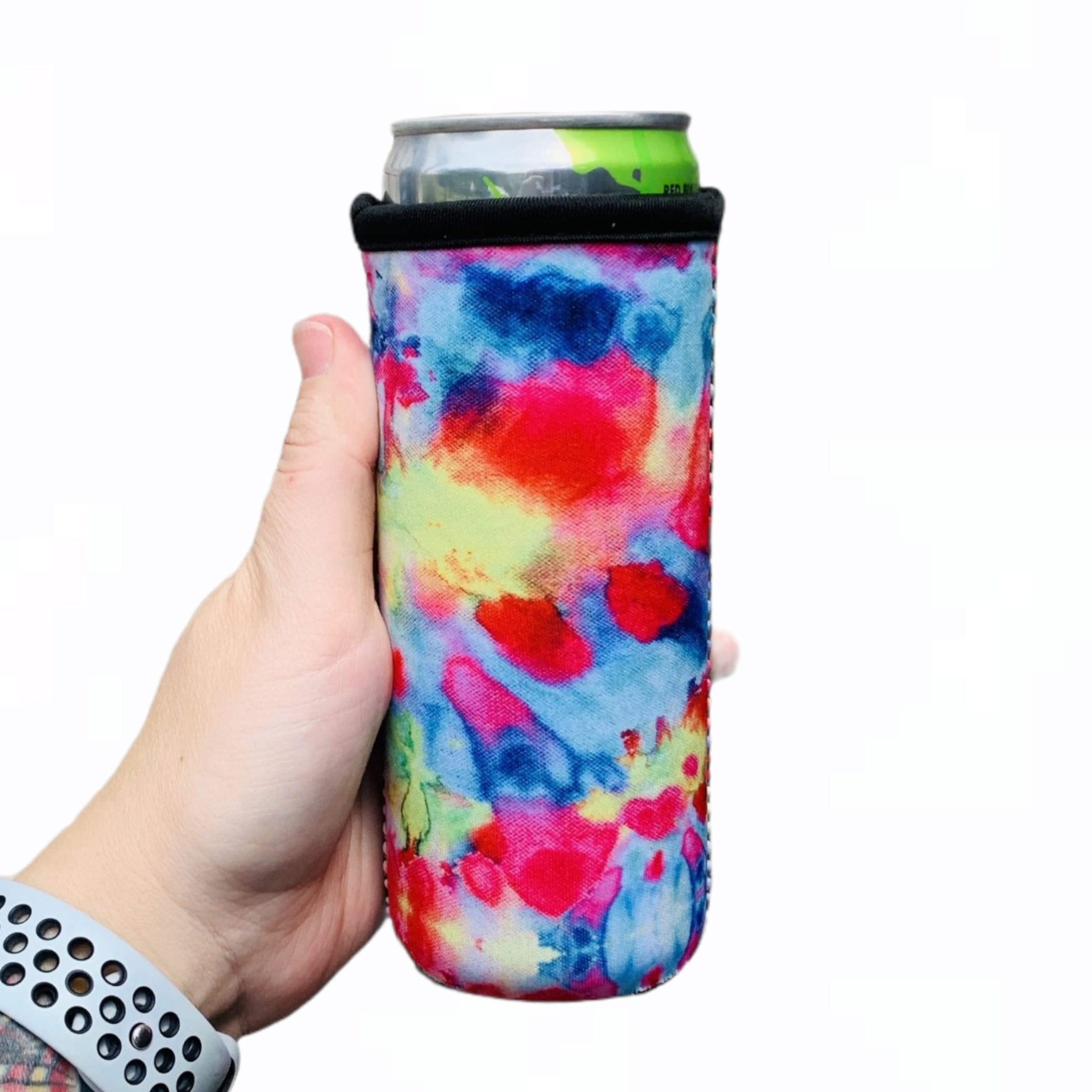 Tie Dye 12oz Slim Can Sleeve