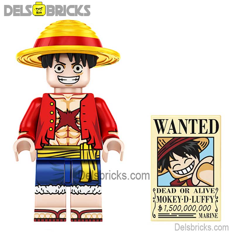 Monkey D Luffy from One Piece Lego Anime Minifigures set5