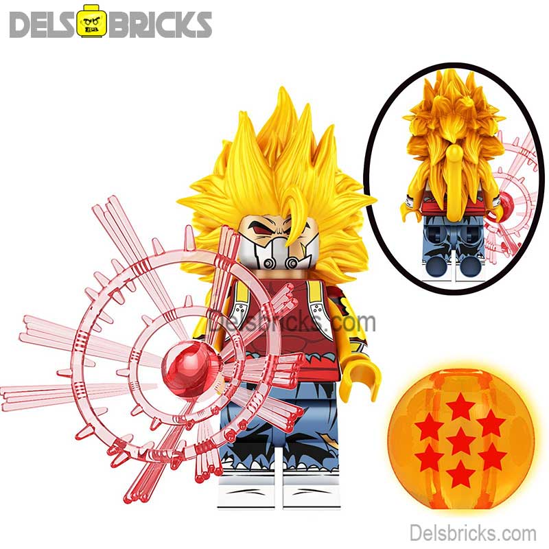 Cumber Dragon Ball Z Super Lego Minifigures Anime Custom Toys 2