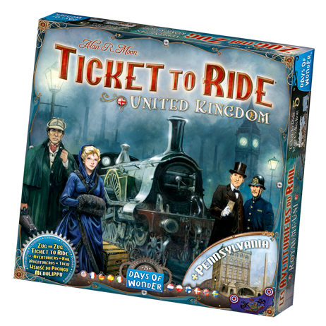 Ticket to Ride: United Kingdom Map Col 5