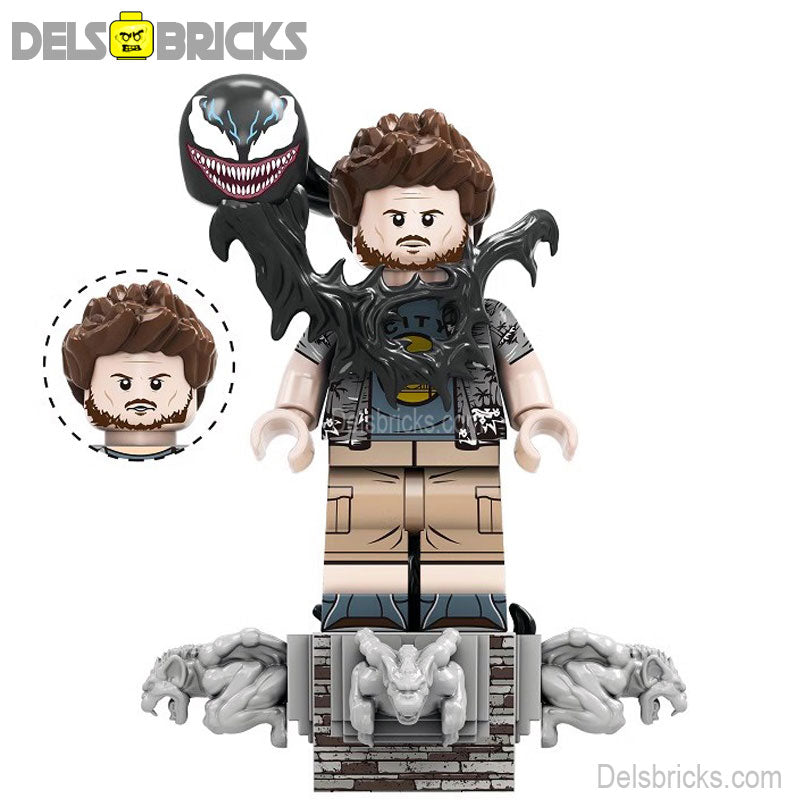 Eddie brock from Venom 3 Lego Minifigures Custom Toys
