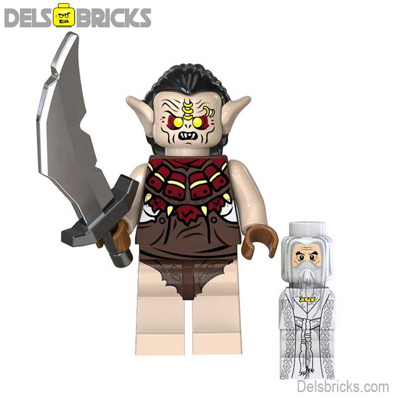 Orcs from Lord of The Rings Lego Minifigures Custom Toys 1