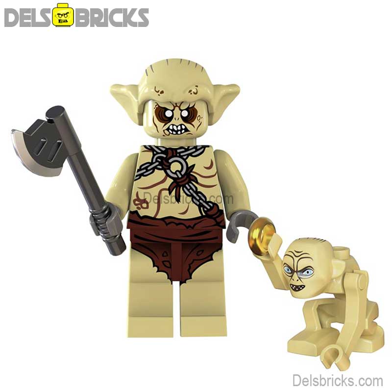 Goblin from Lord of The Rings Lego Minifigures Custom Toys