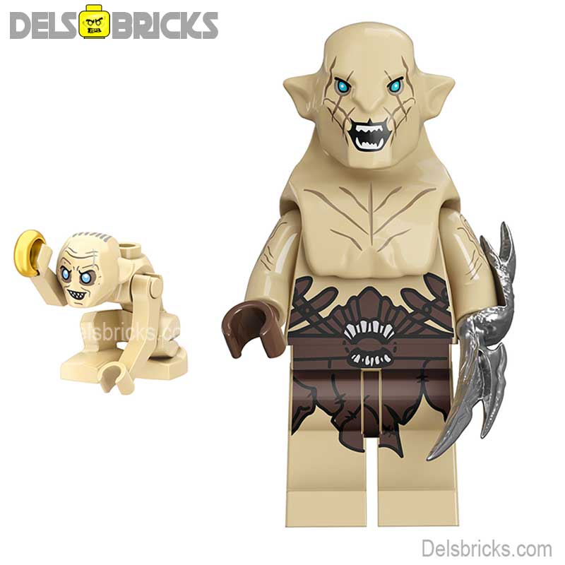 Azog Lord of The Rings Lego Minifigures Custom Toys