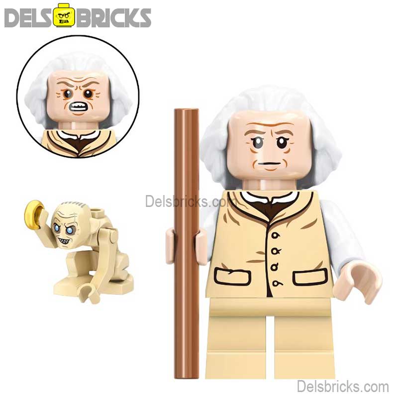 Bilbo Baggins from Lord of The Rings Lego Minifigures Custom Toys