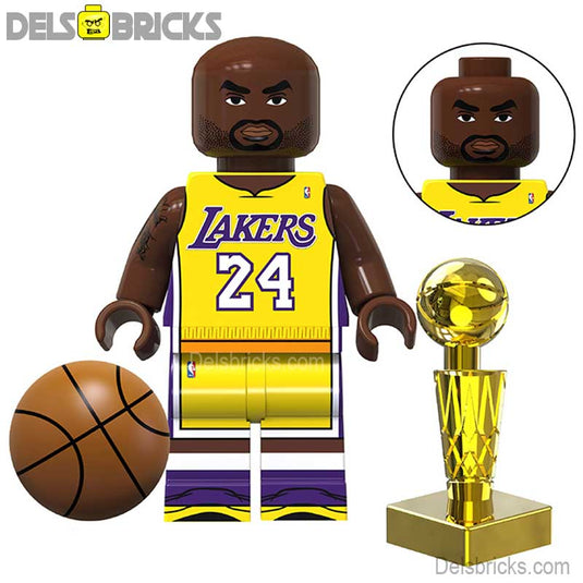 Nba Player Lego Kobe Bryant Lego Minifigures Custom Toys Sports