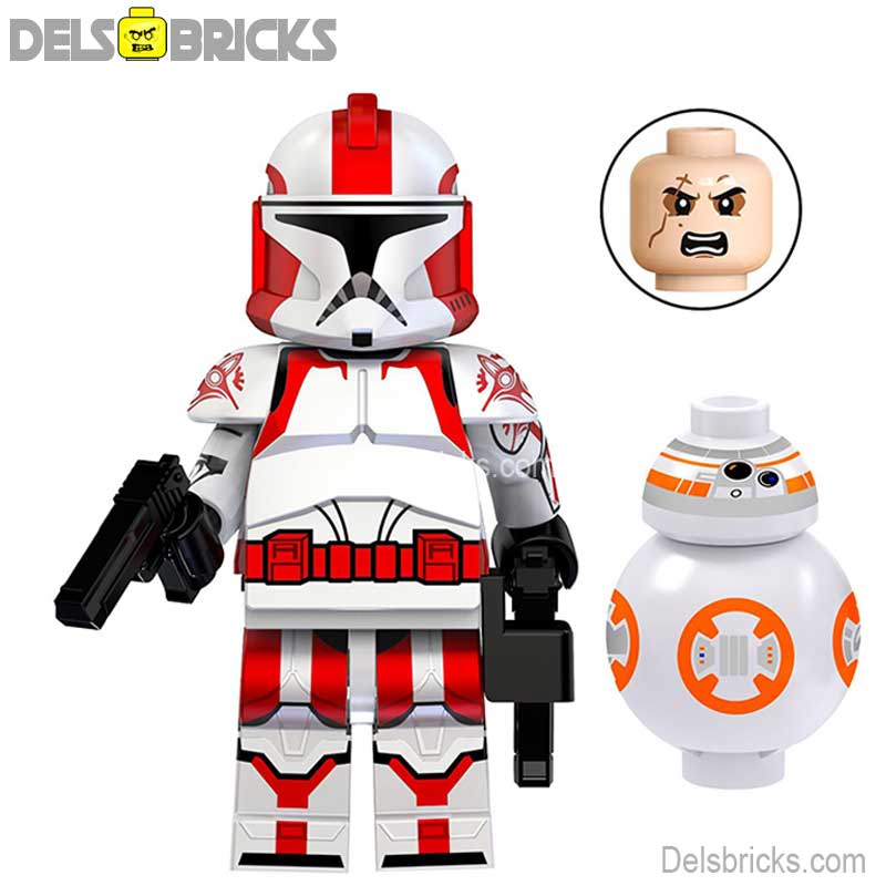 Clone Commander Stone Lego Star wars Minifigures