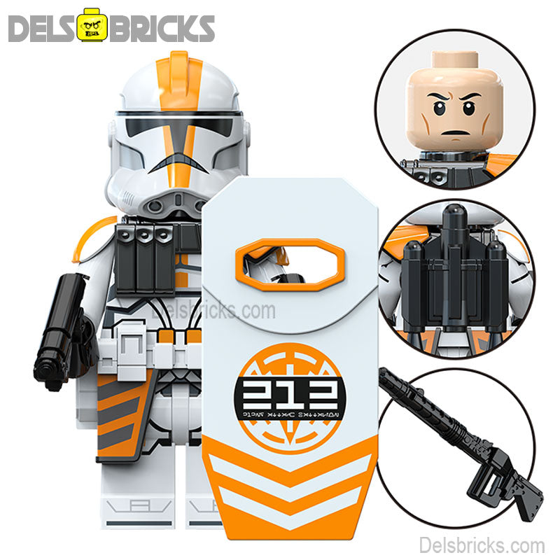 212th Attack battalion Clone trooper Star Wars Lego Minifigures Custom Toys 1