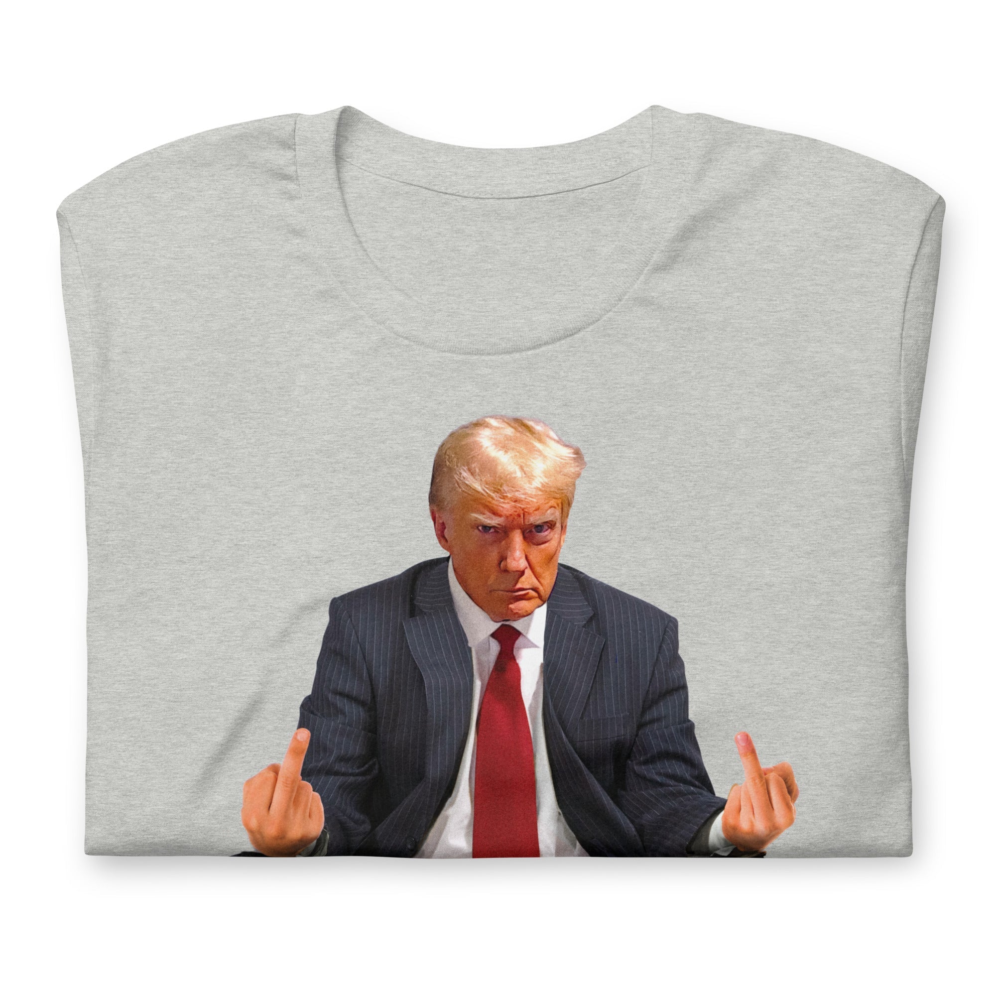 Trump Mugshot Zen Meditation T-Shirt