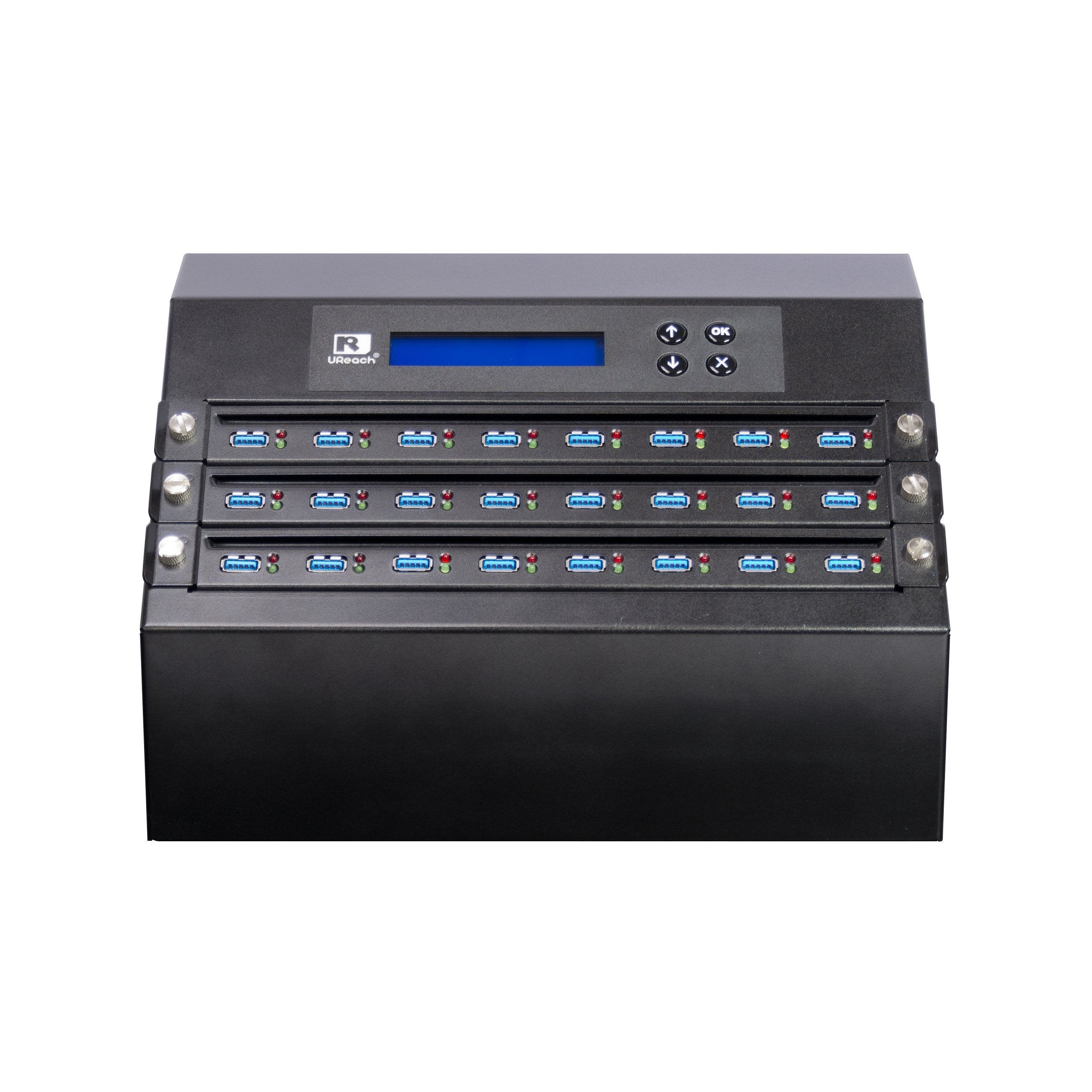 U-Reach 1 to 23 Intelligent 9 Ultra High-Speed U3 Series USB 3.2 Duplicator and Sanitizer