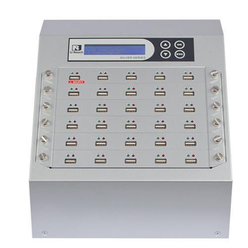 U-Reach 1 to 29 USB Duplicator and Sanitizer - Silver Series