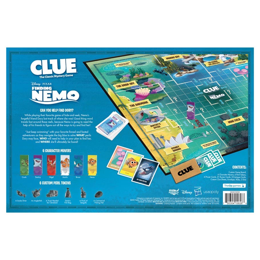 Clue: Finding Nemo