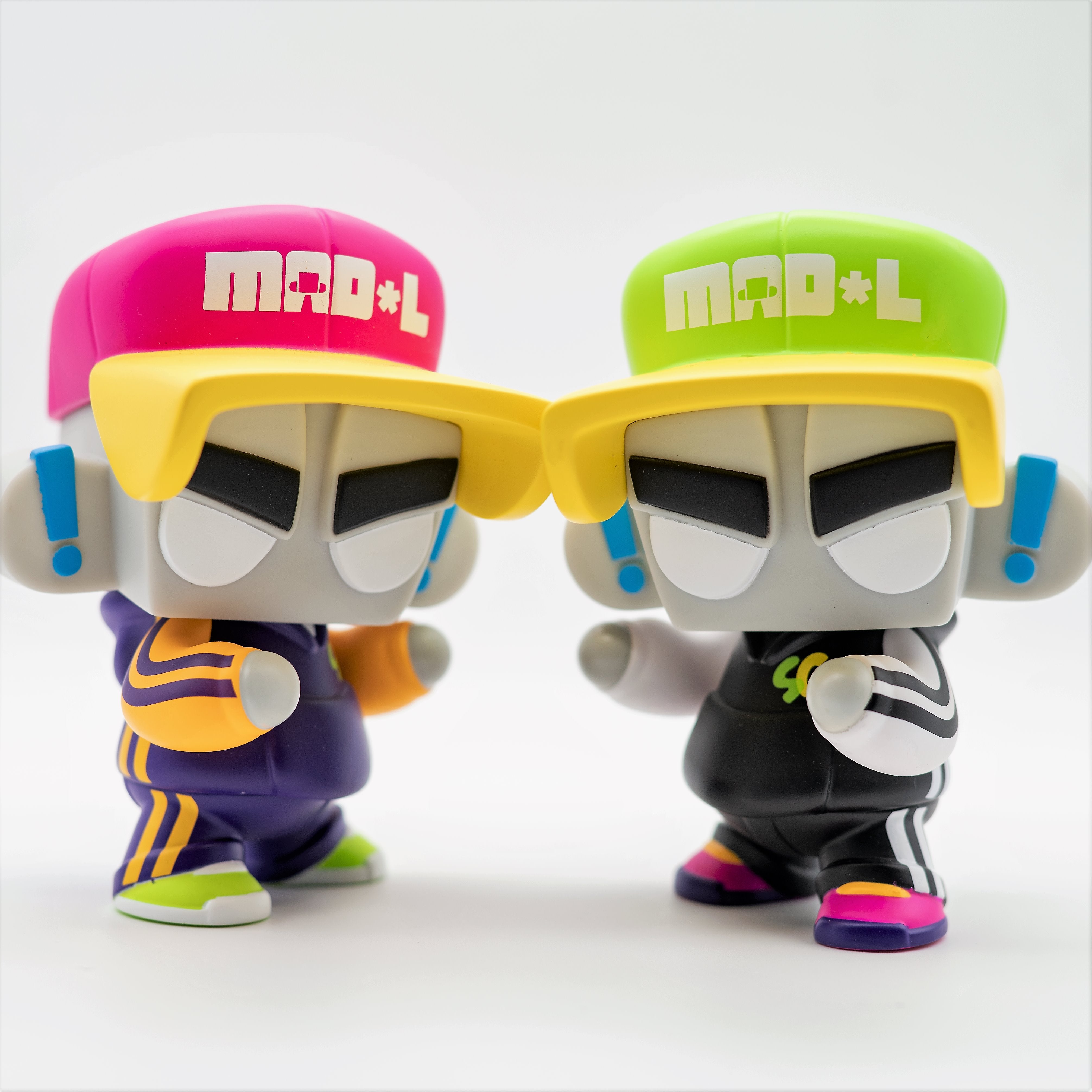 *UVD Toys* Jeremy Mad'L MAD*L Citizens - (Spastic Collectibles / Ralphie's Funhouse Exclusive) Lime Green Colorway with 1 in 4 Chance at Electric Pink Chase!