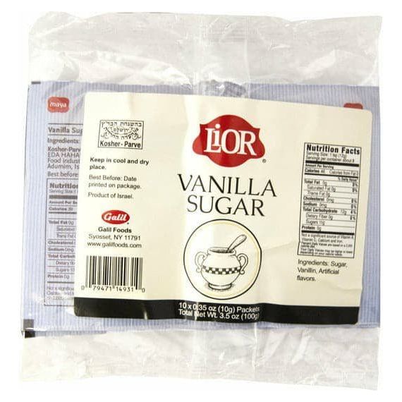 Vanilla Sugar | 10 x 0.35 OZ | LiOR