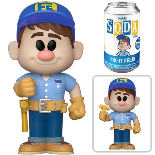 Vinyl SODA: Disney's Wreck-It-Ralph - Fix It Felix (1:6 Chance at Chase) (Order 6 for a SEALED Case)