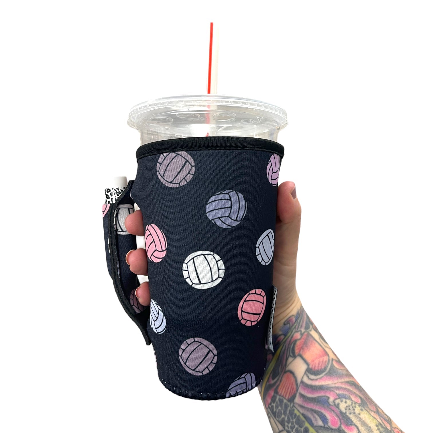 Volleyball 20oz Large Coffee / Tea / Tumbler Handler™