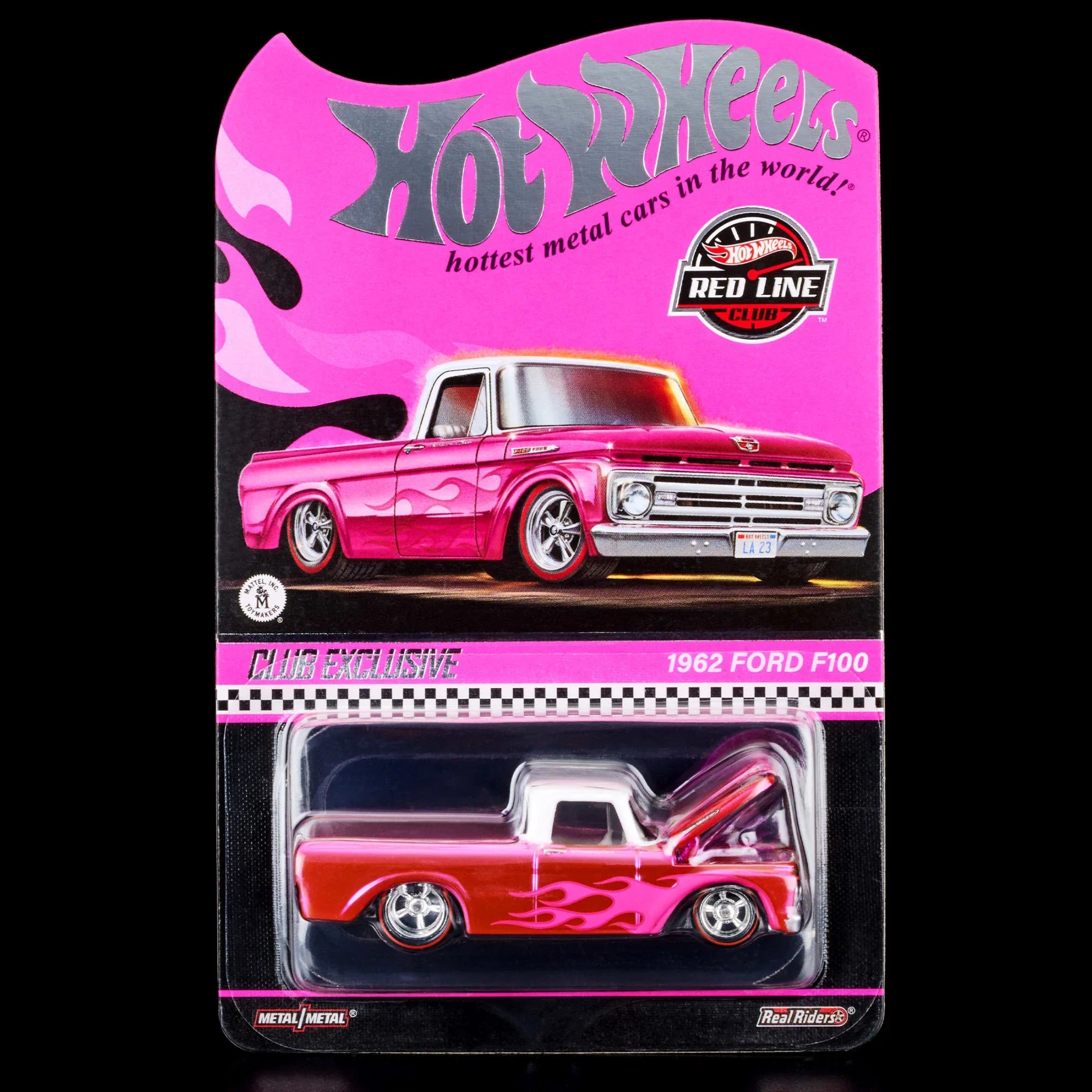 Mattel Creations: Hot Wheels Collectors - RLC Exclusive Pink Edition 1962 Ford F100