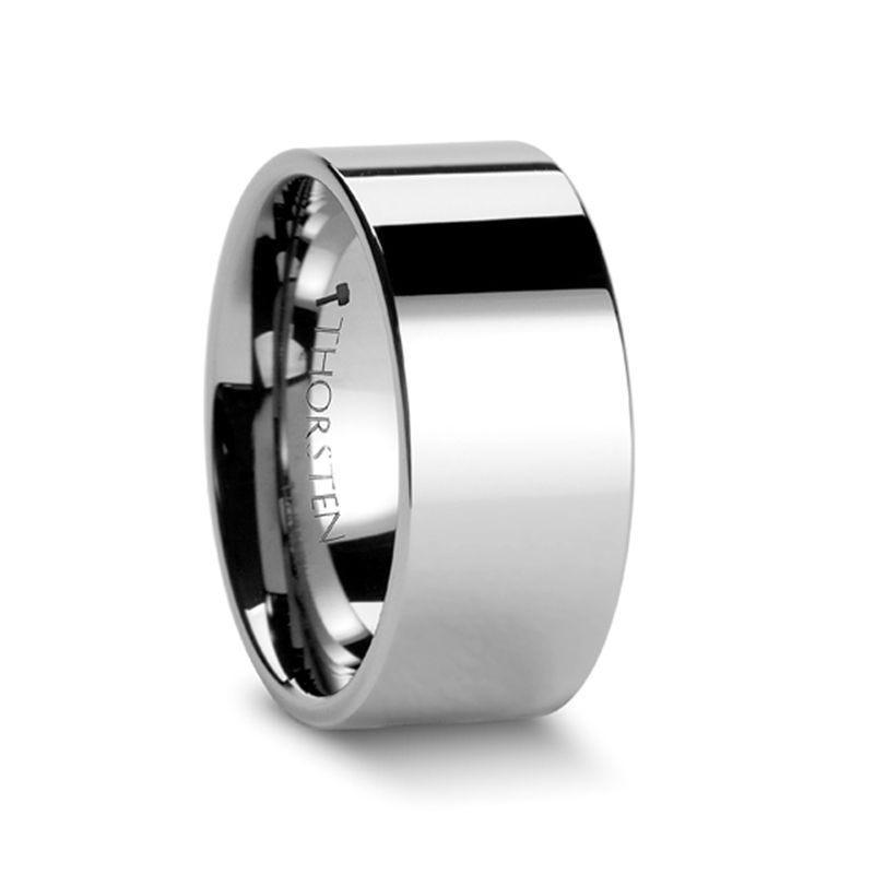 MELBOURNE Flat Tungsten Ring - 10mm