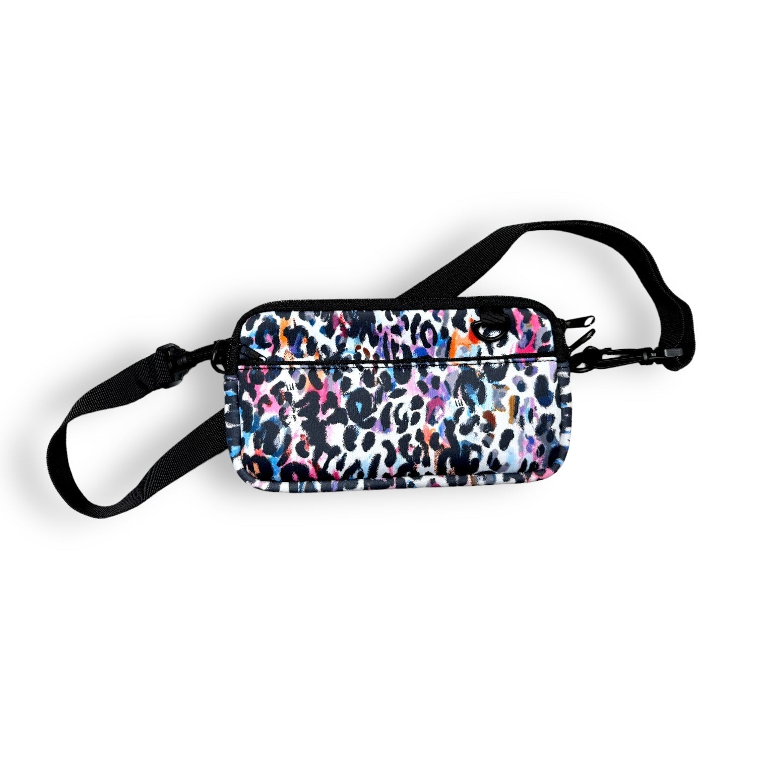 Watercolor Leopard Cross Body Purse