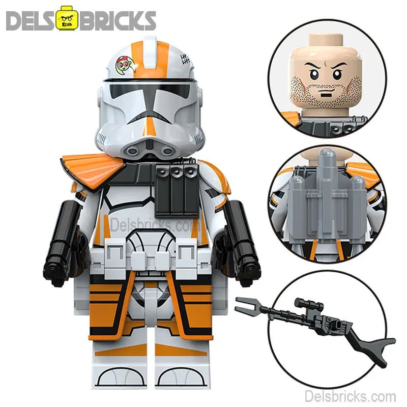 Waxer 212th Battalion Clone trooper Star Wars Lego Minifigures Custom Toys