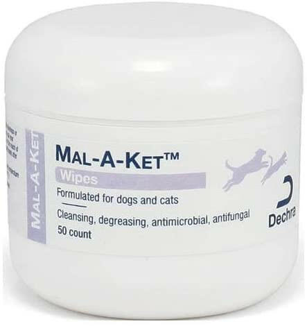 Mal-A-Ket Wipes for Dogs and Cats (50 wipes)