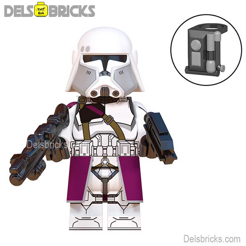 Commander Bacara Star Wars Lego Minifigures Custom Toys