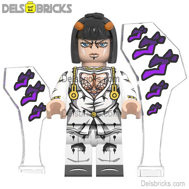 Bruno Buccellati JoJo's Bizarre Adventure Anime Lego Minifigures custom toys