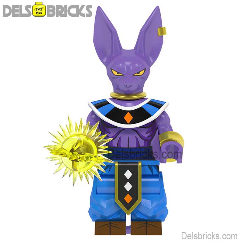 Beerus Dragon Ball Z Lego Minifigures Custom Anime Toys New