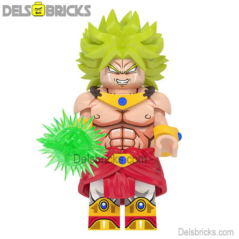 Broly Dragon Ball Z Lego Minifigures Custom Anime Toys New