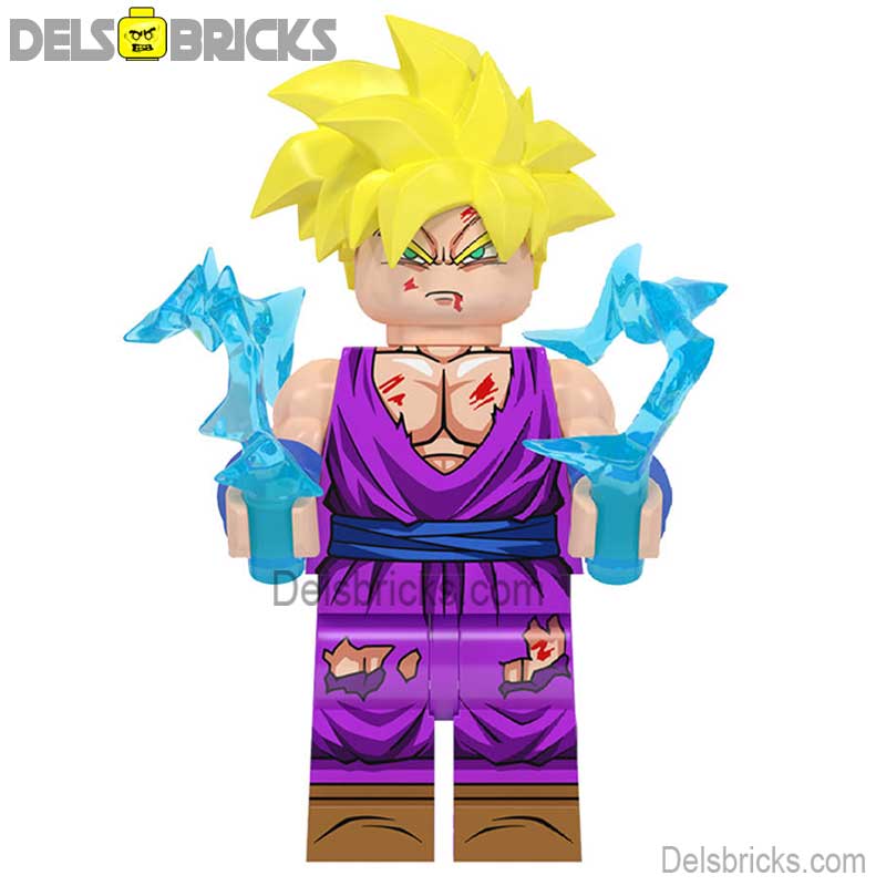 Gohan Dragon Ball Z lego Minifigures Custom Anime Toys