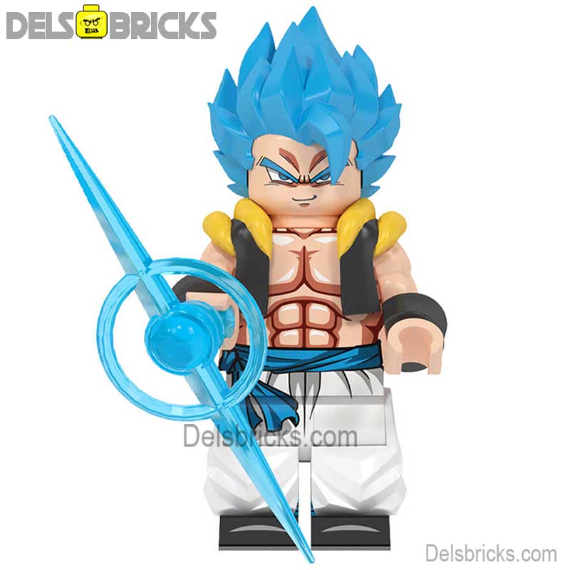 Gogeta Dragon Ball Z lego Minifigures Custom Anime Toys