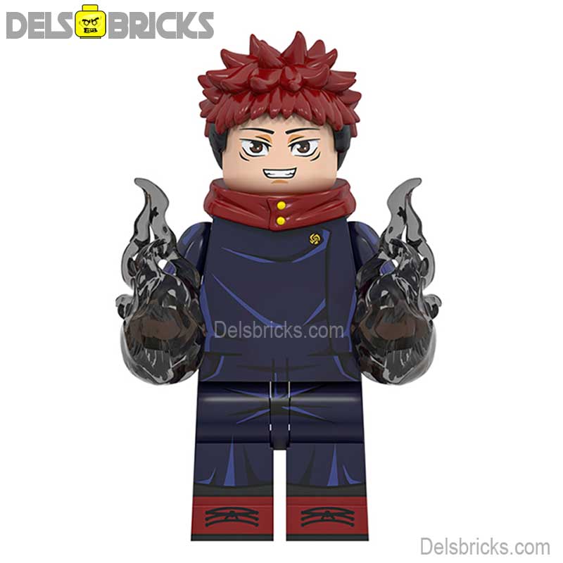 Itadori Yuji Jujutsu kaisen Lego Anime Minifigures Custom Toys