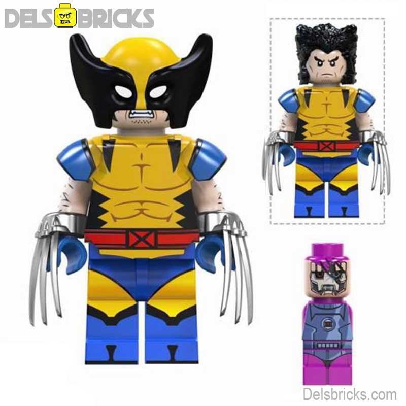 Wolverine From  X-Men 97 & Deadpool 3 Lego Marvel Minifigures Custom Toys 3