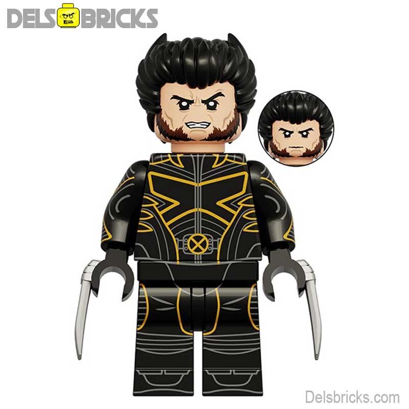 Wolverine Logan from X-Men & Deadpool movies Lego Marvel Minifigures toys 8