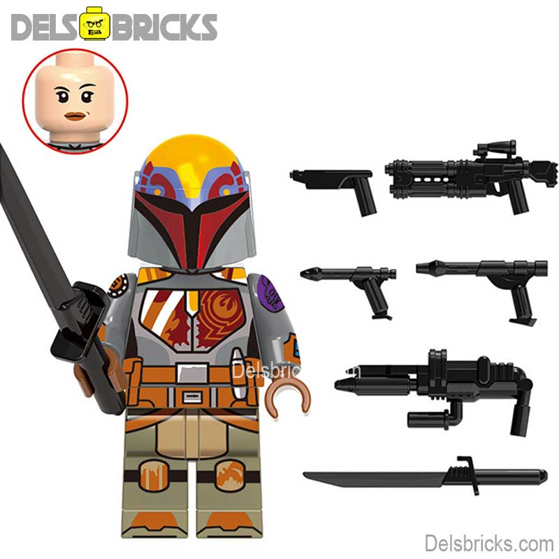 Sabine Wren SW Rebels & Ahsoka Lego Star Wars Minifigures