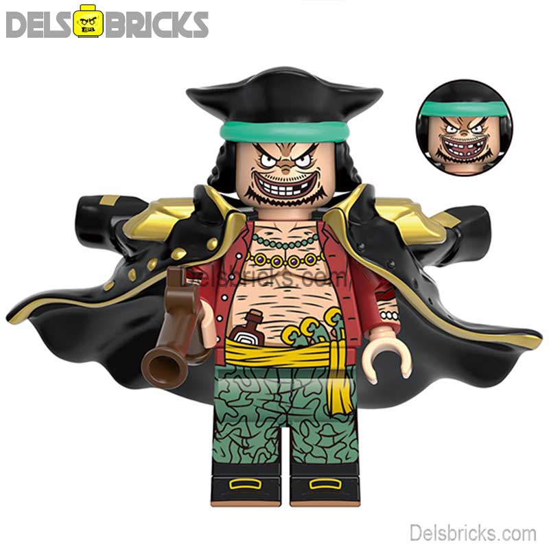 Marshall D Teach ONE PIECE Anime Lego Minifigures custom toys