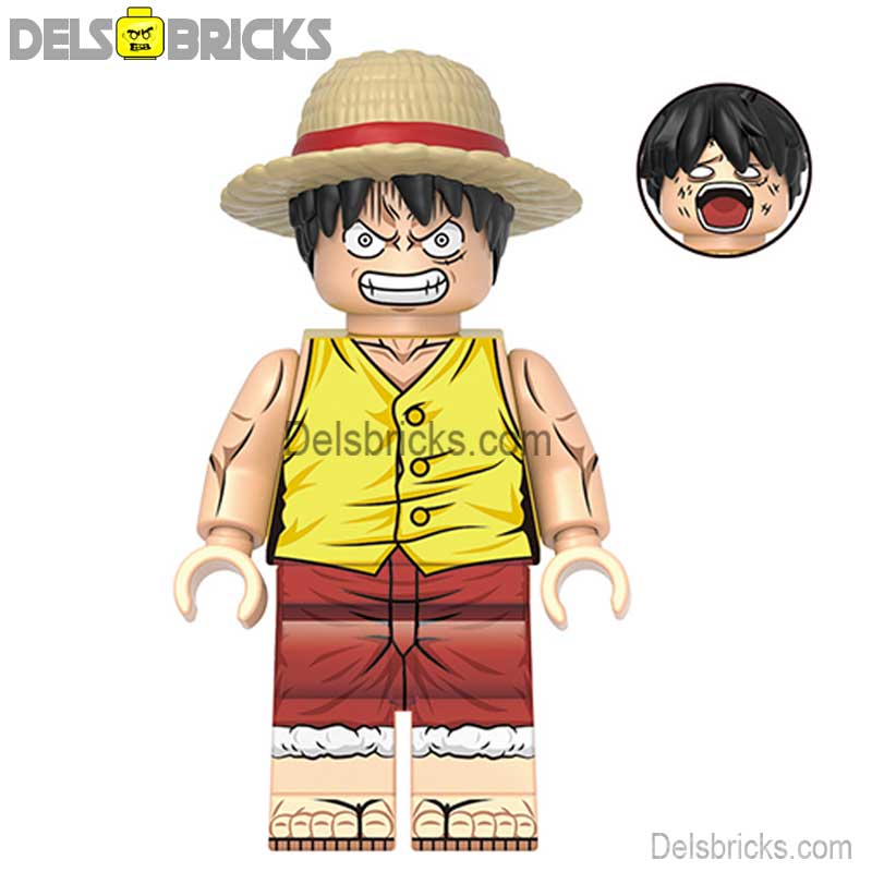 Monkey d Luffy NEW ONE PIECE Anime Lego Minifigures custom toys