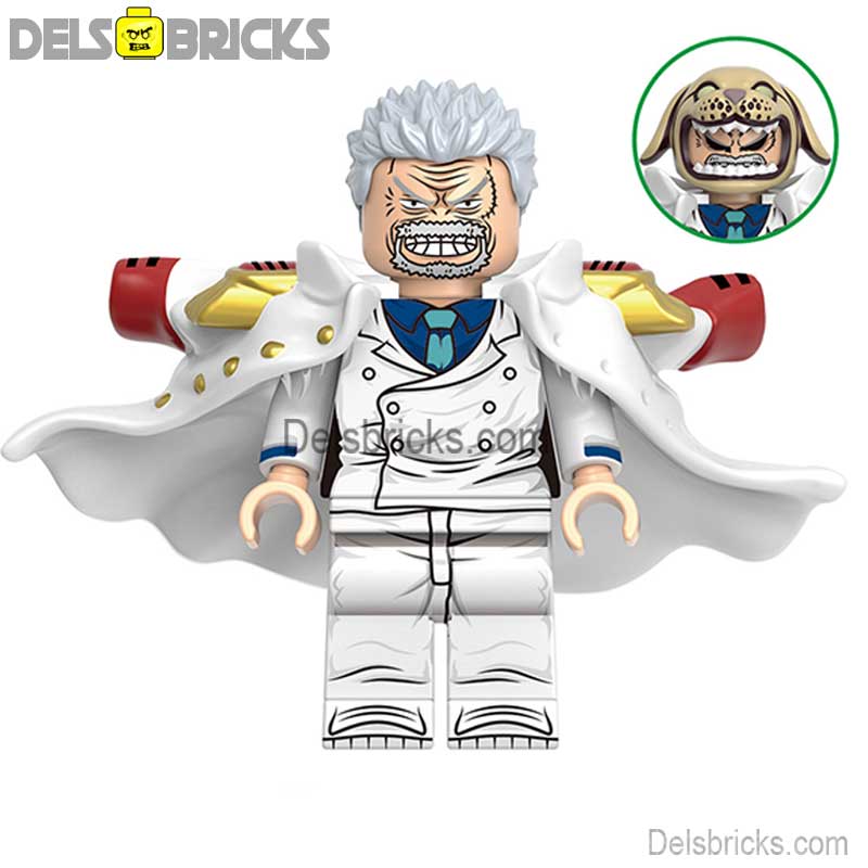 Monkey D Garp ONE PIECE Anime Lego Minifigures custom toys NEW